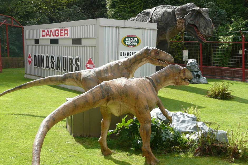 Holiday Cottages Near Coombe Martin Dinosaur Park. Great Days Out For Children